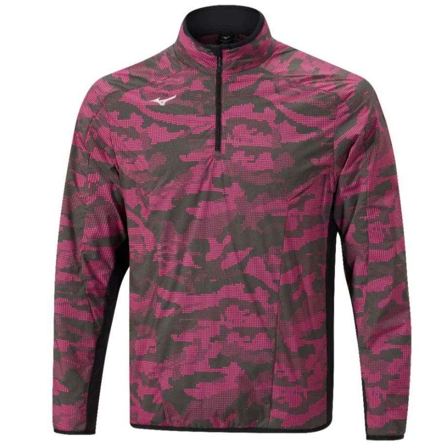 Mizuno Golf Winter Stretch Full Zip Thermal Jacket - Colour Pink & Choose Size