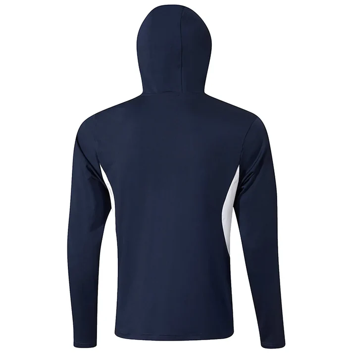 Mizuno Golf Mens G-Style Hoodie Lightweight Golf Hoody - Deep Navy - Large - Image 2