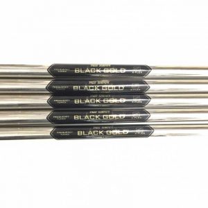 Rare True Temper Black Gold Steel Iron Shafts - Choose Club Fitment - .355 Taper Tip