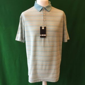 Mens Linksoul 100% Luxury Cotton Short Sleeve Golf Polo Shirt - Large 42-44"