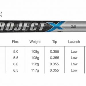 Alternative view of Project X PXi 5.0 Regular Flex Steel Iron Shafts - Choose 2-PW