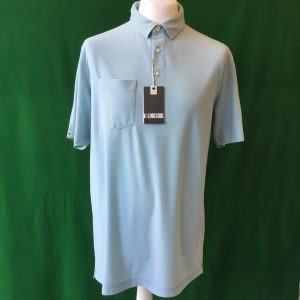 Mens Linksoul Polyester/Cotton Short Sleeve Golf Polo Shirt - Large 42-44"