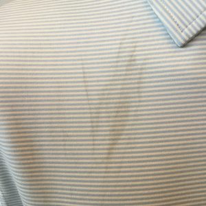 Mens Linksoul Coolmax/Polyester/Lycra Short Sleeve Golf Shirt - Small 40-42" - Image 2