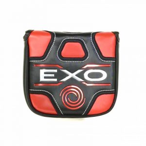 Odyssey EXO Seven XLG Mallet Putter Headcover (Brand New) - Black and Red