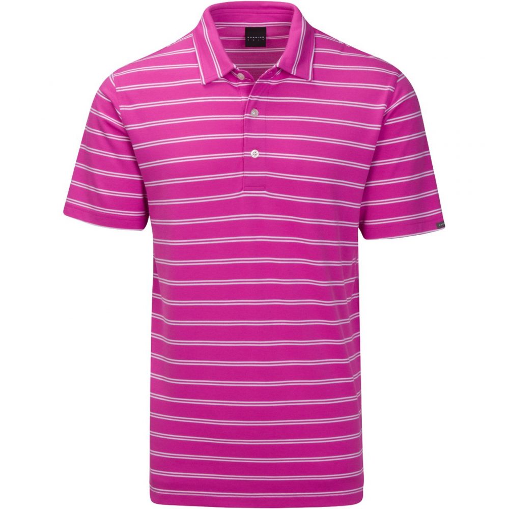 Mens Dunning Perth Short Sleeved Golf Polo Shirt - Small 40-42"