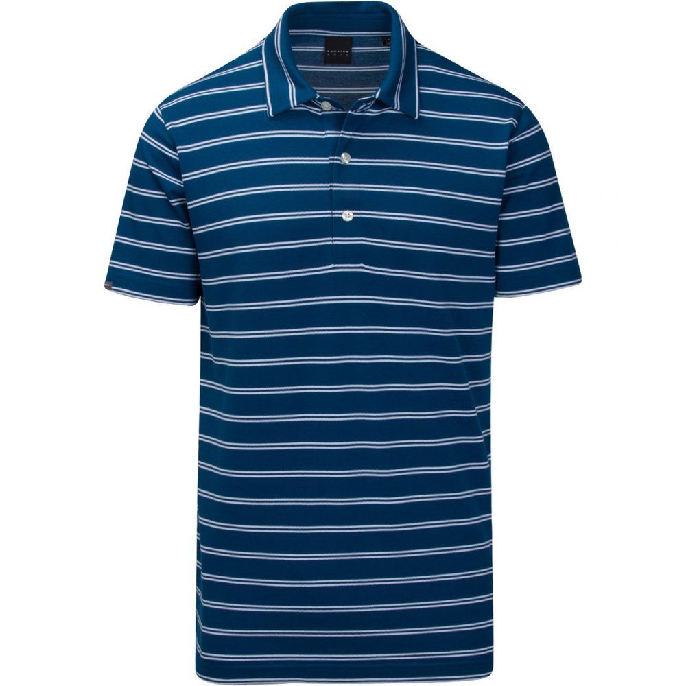 Mens Dunning Perth Short Sleeved Golf Polo Shirt - Small 40-42"