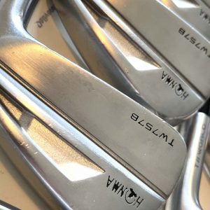 Honma TW757B COMBO 4-PW Iron Set w/ Black Gold X Stiff Shafts - Image 2