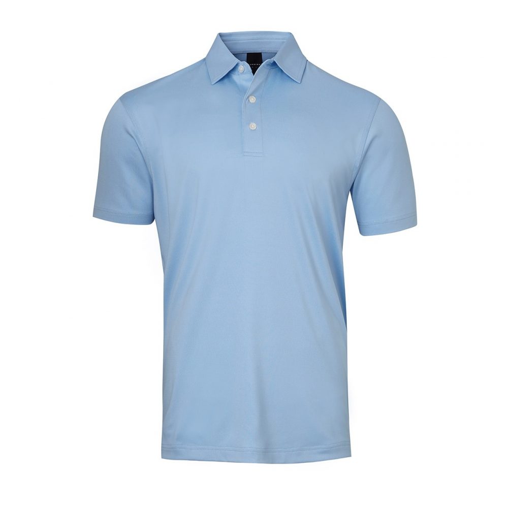 Mens Dunning Short Sleeved Galway Jersey Golf Polo Shirt- Small 40-42"