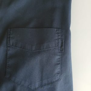 Mens Linksoul Black Cotton Short Sleeved Shirt - Large - 46" Chest - Image 2