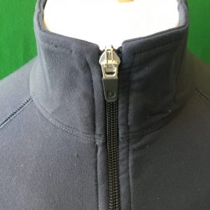 Mens Dunning Black Full Zipped Golf Jacket - Small 40-42" - Image 2
