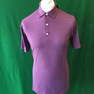 Mens Dunning Short Sleeved Heather Golf Polo Shirt- Small 38-40"