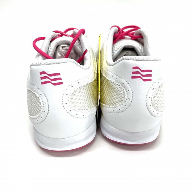 Ladies Adidas Julie Light White / Pink Golf Shoes - UK Size 5.5 - US 7 - EU 38 - Image 3