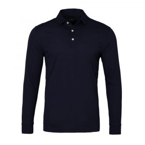 Mens Dunning Vance Long Sleeved Natural Hand Golf Shirt- Small 40-42"