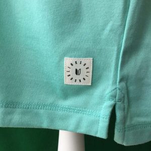 Mens Linksoul Dry Tek Short Sleeve Aloe Green Golf Polo - Large - 44" Chest - Image 2