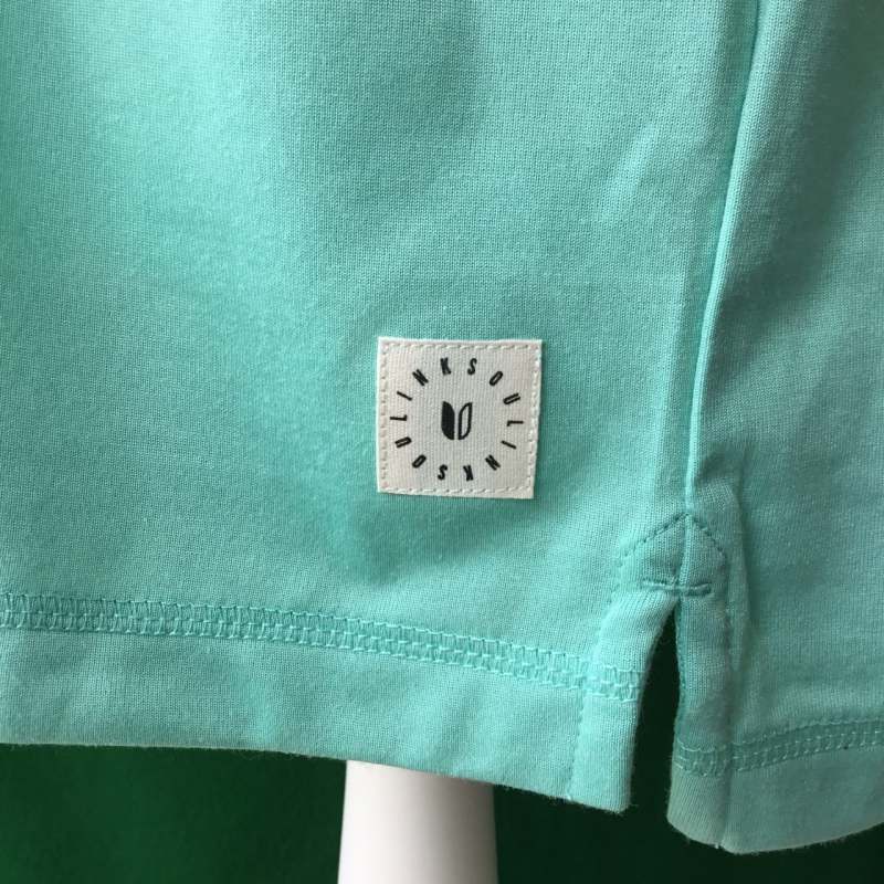 Mens Linksoul Dry Tek Short Sleeve Aloe Green Golf Polo - Large - 44" Chest - Image 2
