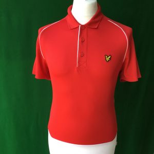 Mens Lyle & Scott Short Sleeved Golf Polo Shirt- Small 38-40"