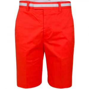 Mens Linksoul Club Stretch Golf Short Poppy - Waist 32"