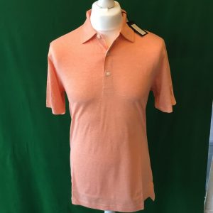 Mens Dunning Short Sleeved Citron Golf Polo Shirt- Small 38-40"