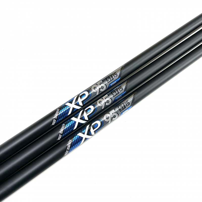 True Temper XP95 ST15 "Black" Stepless Steel Iron Shafts - Regular Flex - .370