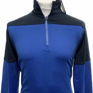 Dunning 1/4 Zip Golf Pullover - Size Small 40-42" Chest - Sodalite/Spur