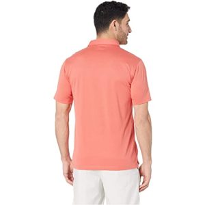 Mens Linksoul Dry Tek Moisture Wicking Short Sleeve Papaya Golf Polo - Large - 44" Chest - Image 2