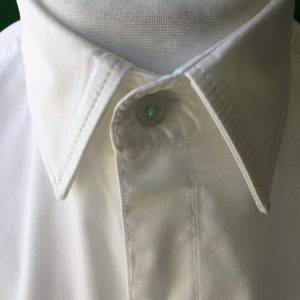 Mens Linksoul White Cotton Long Sleeved Shirt - Large - 46" Chest - Image 3