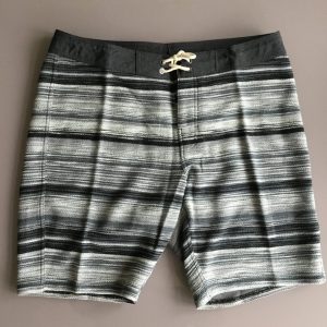 Mens Linksoul Striped Drawstring Waist Boardwalker Short - Waist 34"