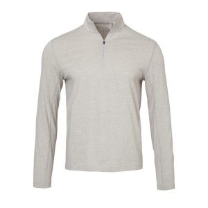 Mens Dunning Embo Quarter Zip Long Sleeved Golf Top- Small 40-42"
