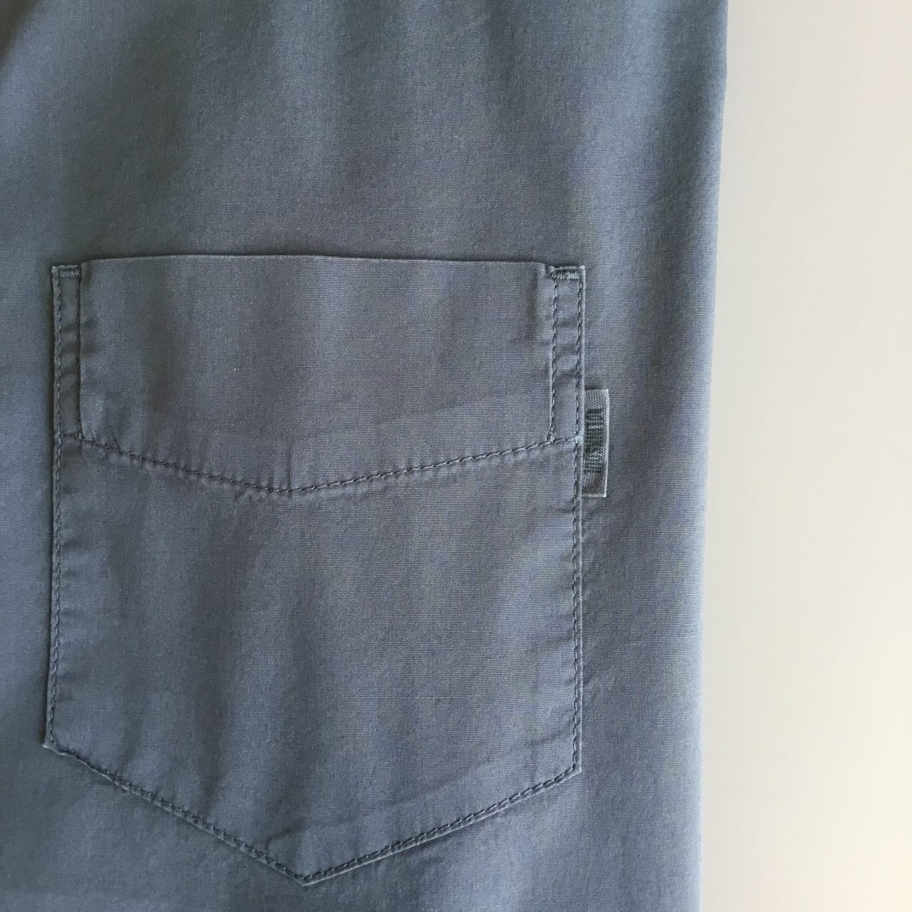 Mens Linksoul Charcoal Cotton Short Sleeved Shirt - Large - 46" Chest - Image 3