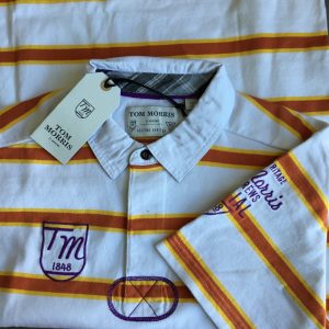 Mens Tom Morris Short Sleeved Golf Polo Shirt- Small 38-40" - Image 2