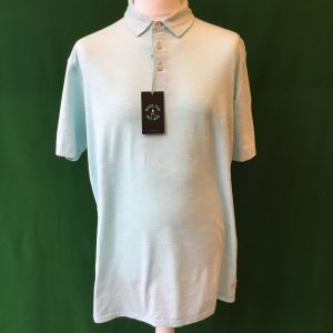 Mens Linksoul 100% Luxury Cotton Short Sleeve Golf Polo Shirt - Large 42-44"
