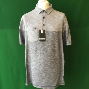 Mens Linksoul 100% Luxury Cotton Short Sleeve Golf Polo Shirt - Large 42-44"
