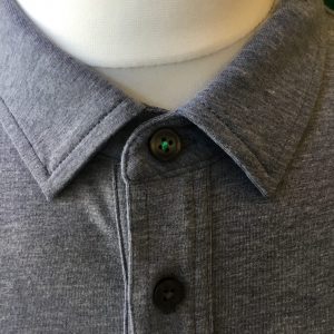 Mens Linksoul Polyester,Cotton and Lycra Short Sleeve Golf Polo Shirt - Large 42-44" - Image 2
