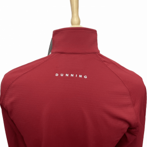 Dunning 1/4 Zip Golf Pullover - Size Small 40-42" Chest - Berry - Image 3