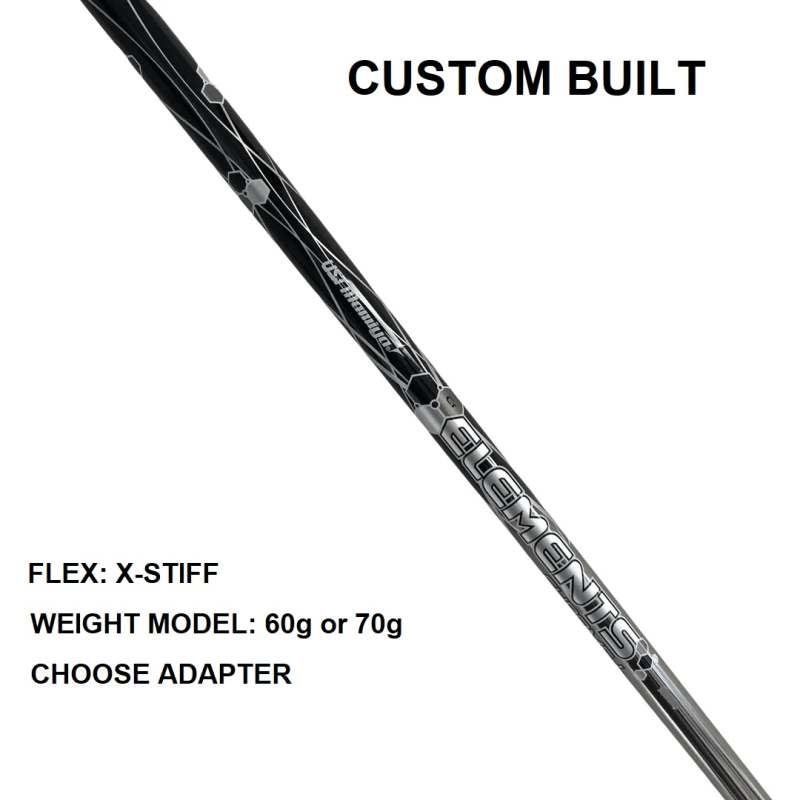 UST Mamiya Elements Chrome+ Driver or Fairway Wood Shaft - Custom Built
