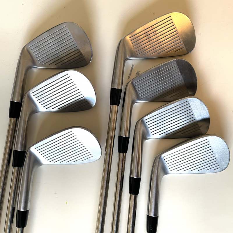 Honma TW757B COMBO 4-PW Iron Set w/ Black Gold X Stiff Shafts - Image 4