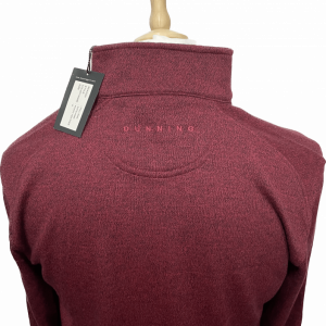 Dunning 1/4 Zip Golf Pullover - Size Small 40-42" Chest - Poppy Heather - Image 3