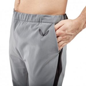 Mens Castore Grey/Black Jogging Bottoms- 33"waist / 31"leg - Image 4