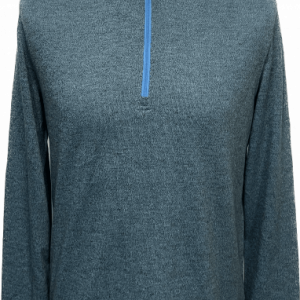 Dunning 1/4 Zip Golf Pullover - Size Small 40-42" Chest - Cayman / Heather - Image 2