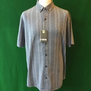 Mens Linksoul Polyester/Cotton/Lycra Short Sleeve Golf Shirt - Large 42-44"