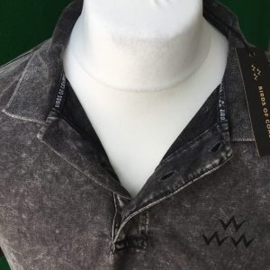 Mens Birds of Condor Triple Eagle Wash Grey Golf Polo Shirt - Large 40-42" - Image 3