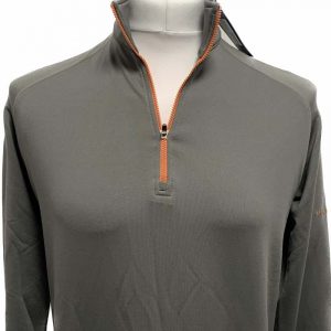 Dunning 1/4 Zip Golf Pullover - Size Small 40-42" Chest - Charcoal
