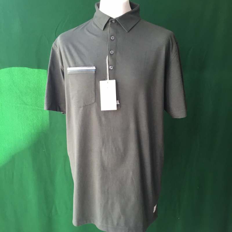 Mens Linksoul Hopper Knit Short Sleeve Golf Shirt - Large - 44" Chest
