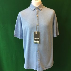 Mens Linksoul Polyester/Cotton Short Sleeve Golf Shirt - Large 42-44"
