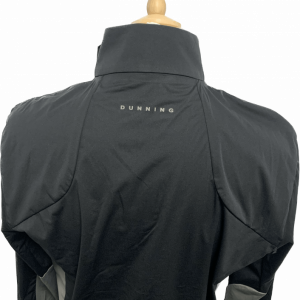Dunning Golf Carrick Full Zip Jacket - Medium 42-44" Chest -Black/Charcoal - Image 3