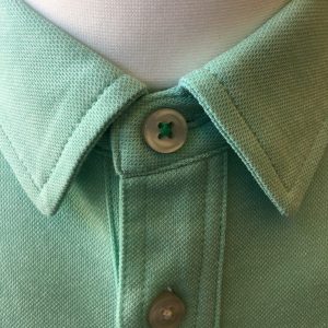 Mens Linksoul Polyester/Cotton Short Sleeve Golf Polo Shirt - Large 42-44" - Image 3