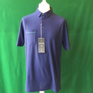 Mens Linksoul Polyester/Cotton Short Sleeve Golf Polo Shirt - Large 42-44"