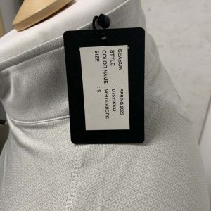 Dunning 1/4 Zip Golf Pullover - Size Small 40-42" Chest - White/Arctic - Image 4