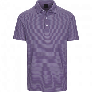 Dunning Golf Selkirk Coolmax Polo Shirt - 40-42" Chest - Vein/White