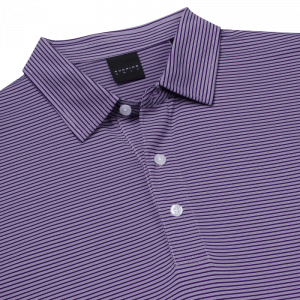Dunning Golf Selkirk Coolmax Polo Shirt - 40-42" Chest - Vein/White - Image 3